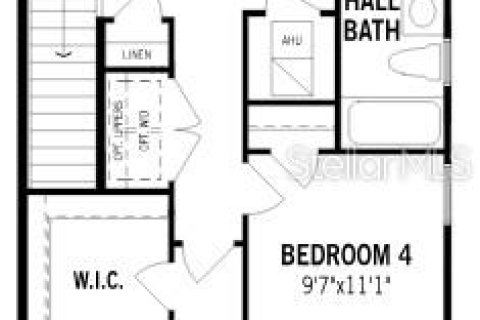 Touwnhouse à vendre à Apopka, Floride: 4 chambres, 155.89 m2 № 2415008 - photo 3