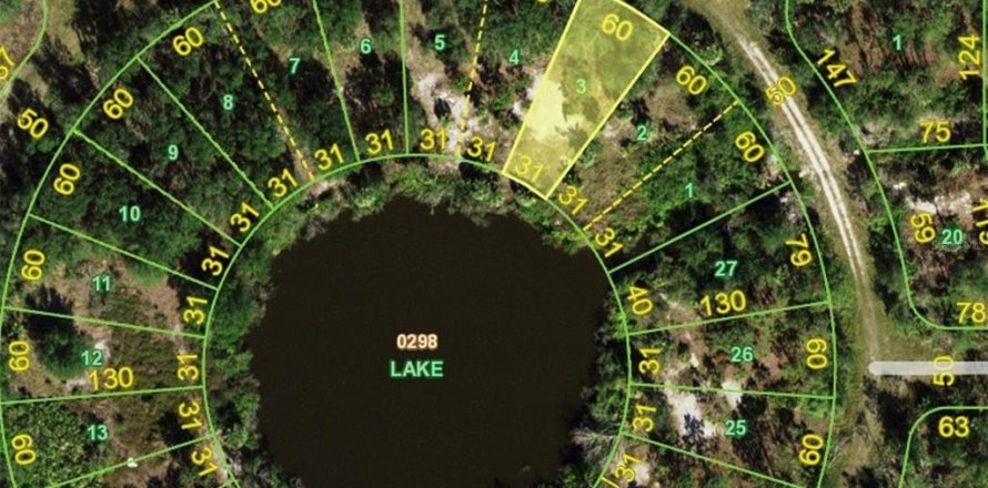 Terrain à Punta Gorda, Floride № 2196750