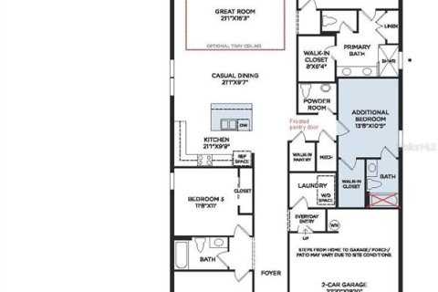 House in Apopka, Florida 4 bedrooms, 216.93 sq.m. № 2283601 - photo 2