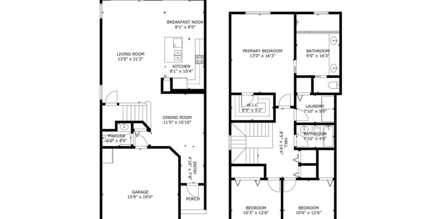 House in Tamarac, Florida 3 bedrooms, 171.13 sq.m. № 1221576