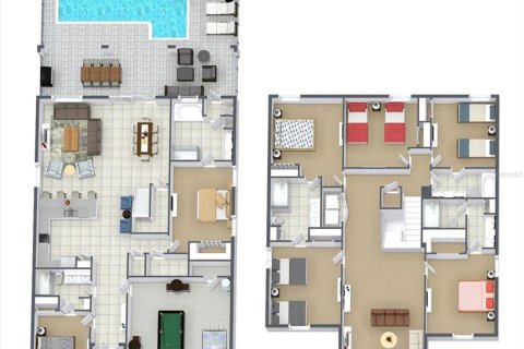 Villa ou maison à vendre à Davenport, Floride: 7 chambres, 334.82 m2 № 1722588 - photo 2
