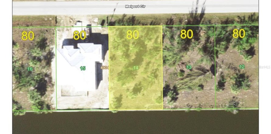 Land in Port Charlotte, Florida № 1564685