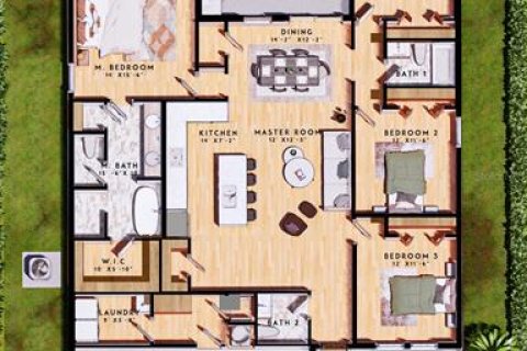 Villa ou maison à vendre à Rotonda, Floride: 4 chambres, 181.16 m2 № 1557982 - photo 3