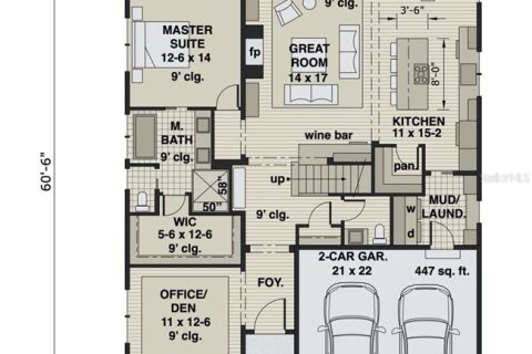 House in Palm Coast, Florida 3 bedrooms, 263.29 sq.m. № 1424349 - photo 3