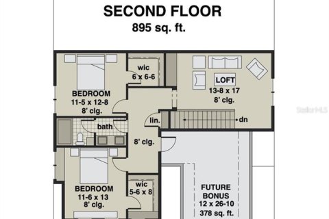 House in Palm Coast, Florida 3 bedrooms, 263.29 sq.m. № 1424349 - photo 4