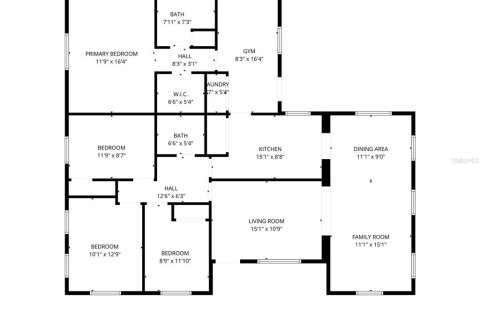 House in Tampa, Florida 4 bedrooms, 182.37 sq.m. № 2151771 - photo 29