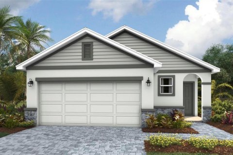 House in Parrish, Florida 3 bedrooms, 139.73 sq.m. № 2341517