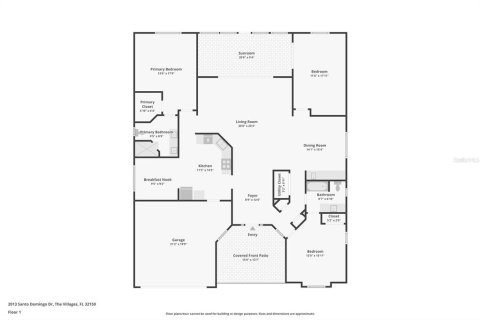 House in The Villages, Florida 3 bedrooms, 187.2 sq.m. № 2231662 - photo 5