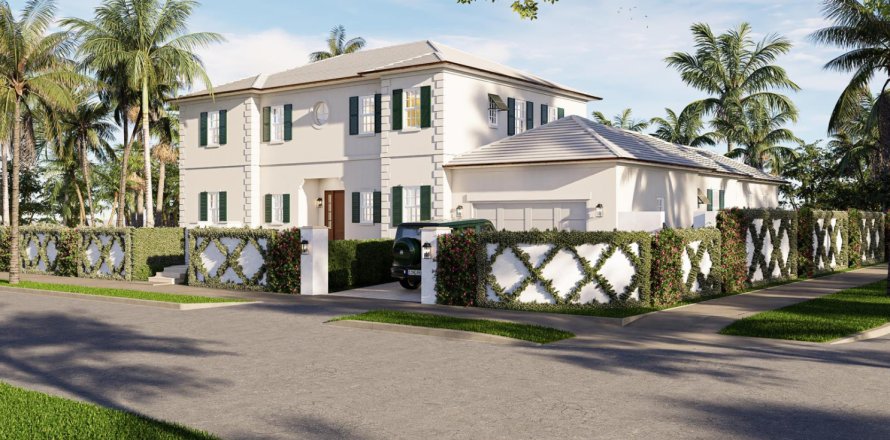 House in West Palm Beach, Florida 5 bedrooms, 427.16 sq.m. № 2400011