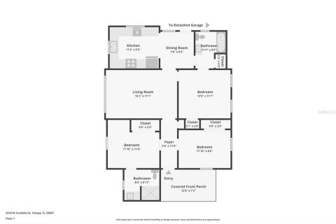 Casa en venta en Tampa, Florida, 3 dormitorios, 98.1 m2 № 2430653 - foto 30