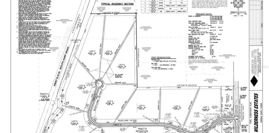 Terreno en Geneva, Florida № 2093910