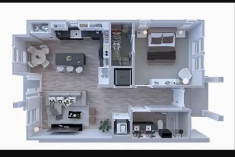 Снять в аренду таунхаус в Тампа, Флорида 2 комнаты, 68.47м2, № 2116992 - фото 2