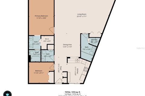 Condominio en venta en Saint Petersburg, Florida, 2 dormitorios, 130.53 m2 № 2098376 - foto 30