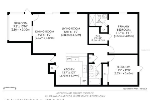 House in The Villages, Florida 2 bedrooms, 104.14 sq.m. № 1880671 - photo 21