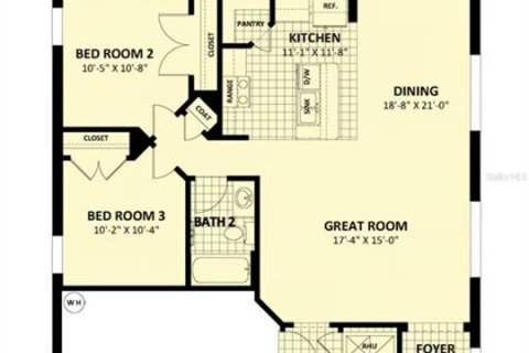 Casa en venta en Ocklawaha, Florida, 3 dormitorios, 137.12 m2 № 2377503 - foto 2