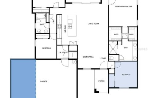 House in Palm Coast, Florida 3 bedrooms, 162.95 sq.m. № 1831623 - photo 12
