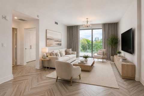 Condo à Delray Beach, Floride, 1 chambre  № 2193469
