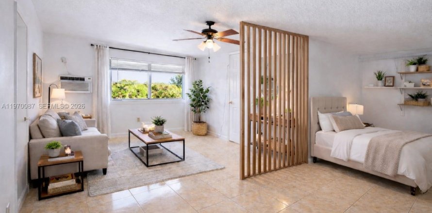 Condominio en Miami Gardens, Florida, 1 dormitorio № 2030833