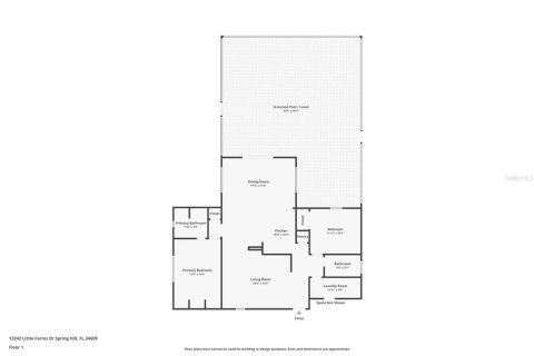 House in Spring Hill, Florida 2 bedrooms, 117.15 sq.m. № 1783463 - photo 4