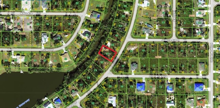Land in Port Charlotte, Florida № 2224617
