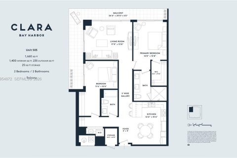 Casa en alquiler en Bay Harbor Islands, Florida, 2 dormitorios, 130.06 m2 № 2010343 - foto 10