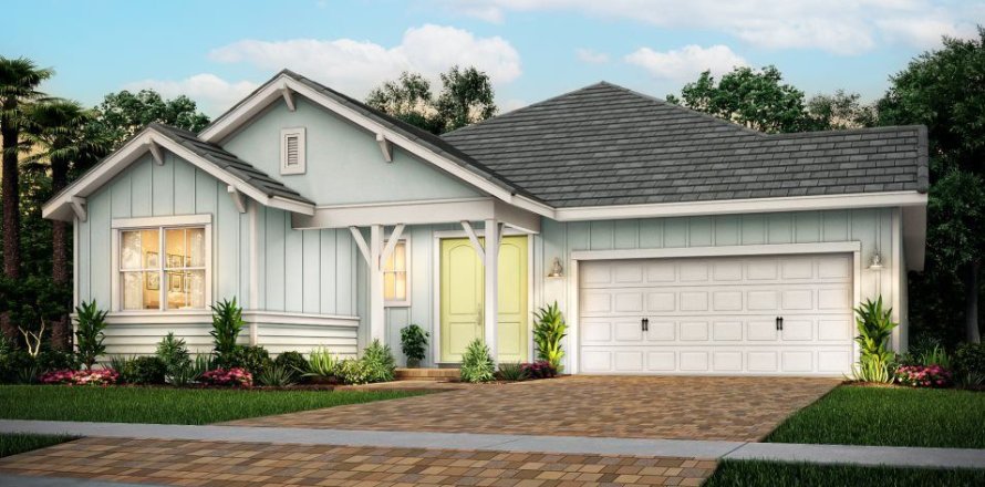House in Arden - The Providence Collection in Loxahatchee Groves, Florida 3 bedrooms, 204 sq.m. № 643000