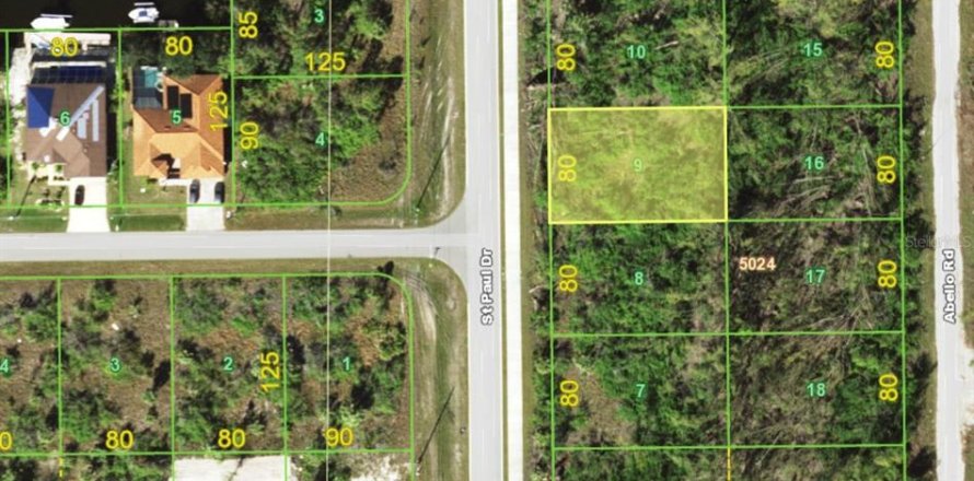 Land in Port Charlotte, Florida № 2164515