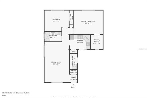 Condo in Bradenton, Florida, 2 bedrooms № 2109822 - photo 25