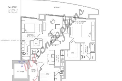 Appartement à louer à Miami, Floride: 2 chambres, 111.95 m2 № 2029839 - photo 6