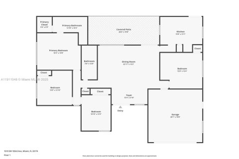 Купить виллу или дом в Майами, Флорида 4 спальни, 157.56м2, № 1967188 - фото 25