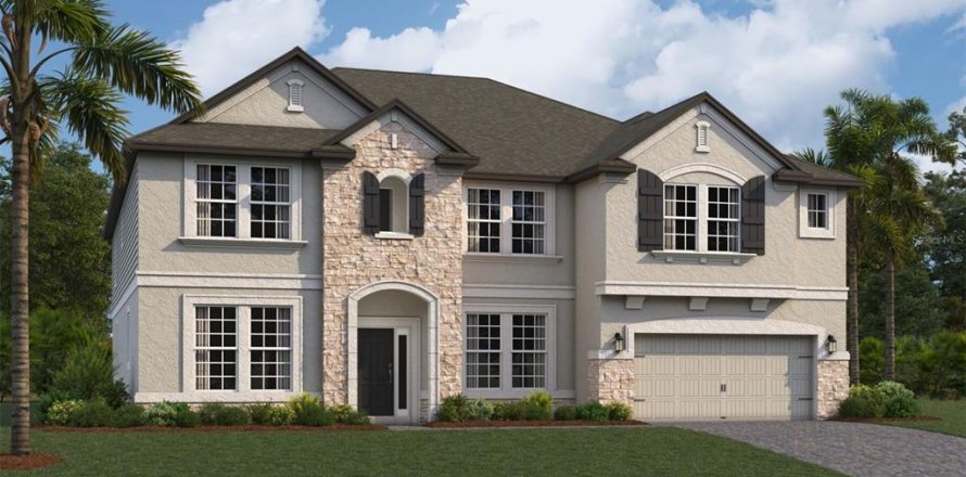 House in Zephyrhills, Florida 6 bedrooms, 506.5 sq.m. № 1783468