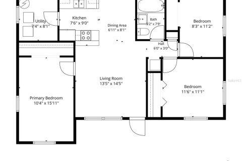 Villa ou maison à vendre à Saint Petersburg, Floride: 3 chambres, 88.07 m2 № 2201523 - photo 25