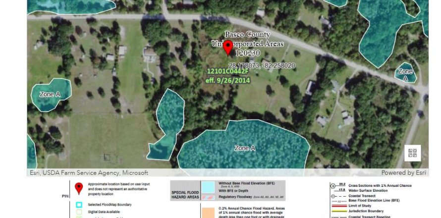 Land in Wesley Chapel, Florida № 1555514