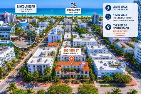 Condo in Miami Beach, Florida, 2 bedrooms № 2189677