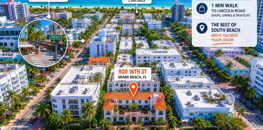 Condo in Miami Beach, Florida, 2 bedrooms № 2189677