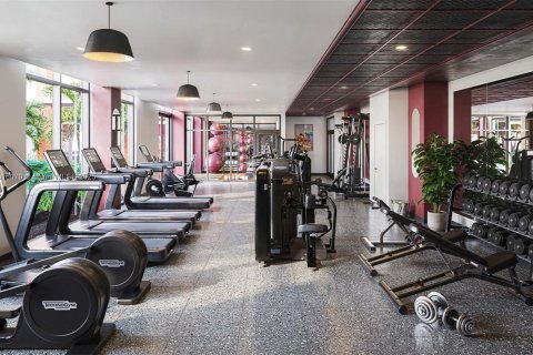 Снять в аренду квартиру в Майами, Флорида 1 спальня, 60.2м2, № 1970802 - фото 10