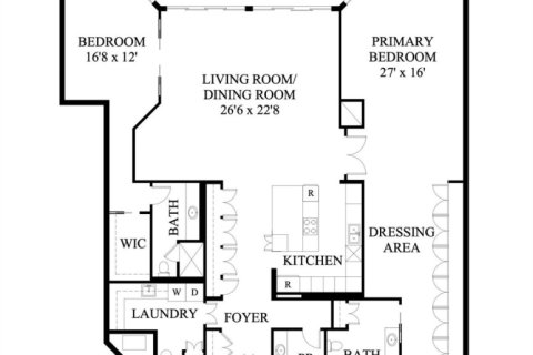 Condo in Palm Beach, Florida, 2 bedrooms  № 1020006 - photo 1