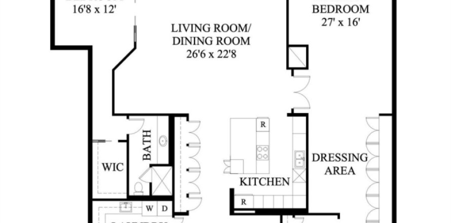 Condo in Palm Beach, Florida, 2 bedrooms  № 1020006