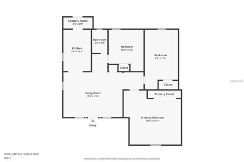 House in Tampa, Florida 3 bedrooms, 94.02 sq.m. № 1680559 - photo 18
