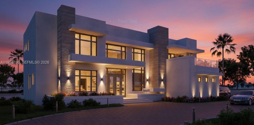 House in Pinecrest, Florida 9 bedrooms № 2248235