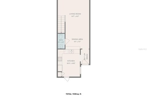 Купить таунхаус в Ривервью, Флорида 9 комнат, 142.7м2, № 2102545 - фото 26