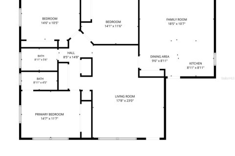 House in New Port Richey, Florida 3 bedrooms, 148.18 sq.m. № 2198858 - photo 5
