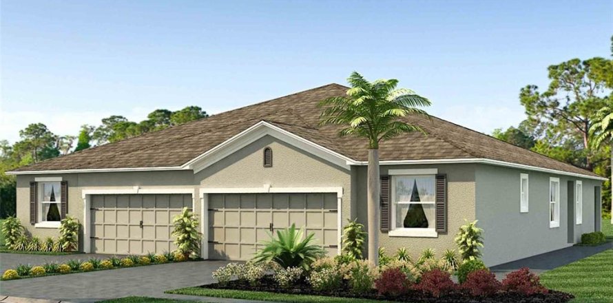 House in Wesley Chapel, Florida 3 bedrooms, 135.92 sq.m. № 1870358