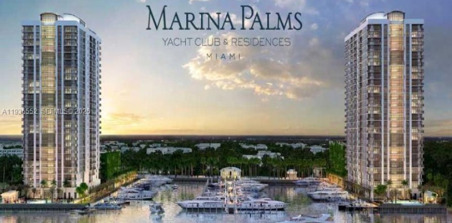 Condo à North Miami Beach, Floride, 2 chambres  № 1994669