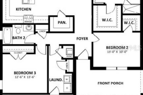 Купить виллу или дом в Окала, Флорида 3 комнаты, 150.04м2, № 2098385 - фото 2