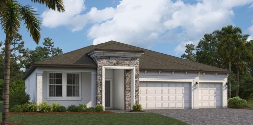 House in Land O' Lakes, Florida 4 bedrooms, 236.53 sq.m. № 1865812