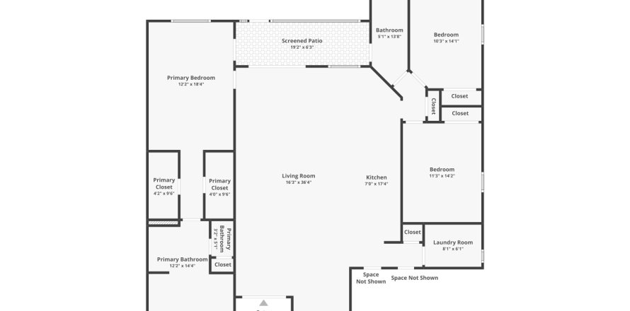House in Homosassa, Florida 3 bedrooms, 186.55 sq.m. № 1819200