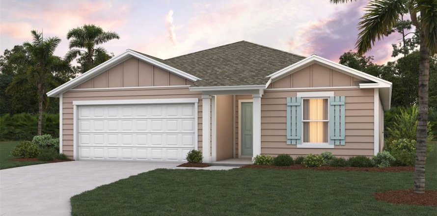 House in Palm Coast, Florida 3 bedrooms, 159.23 sq.m. № 2104703