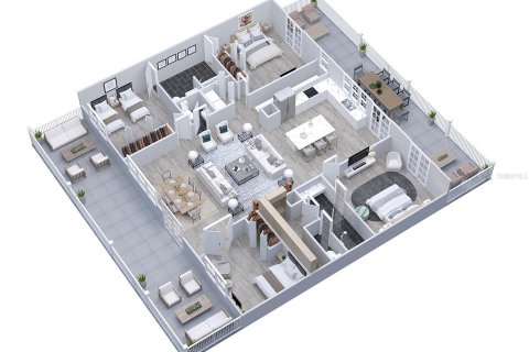House in Deltona, Florida 5 bedrooms, 217.39 sq.m. № 1624935 - photo 6