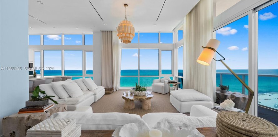 Кондоминиум с 4 спальнями в Майами-Бич, Флорида № 2029552